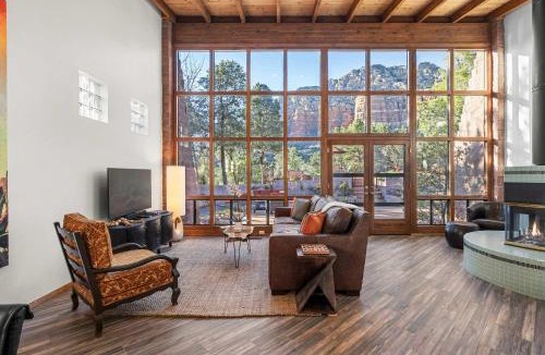 Sedona House | Casa Ventana - Epic Red Rock Views Firepits & Spa
