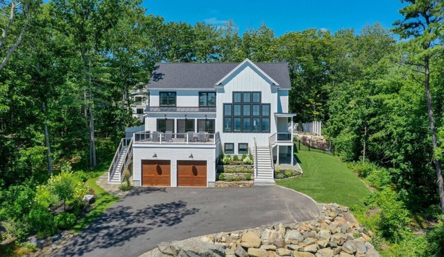 Contemporary Ogunquit Home | 4 Bedrooms, 4 Baths, Pool + Ocean Vistas in Ogunquit