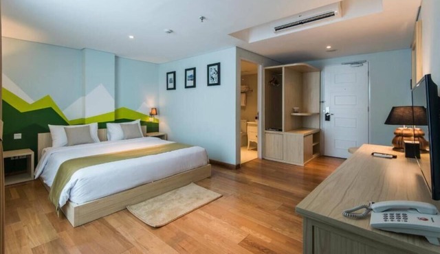King Size Bed Boutique Hotel in the center of Kuta